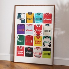 Liverpool Retro Kit History